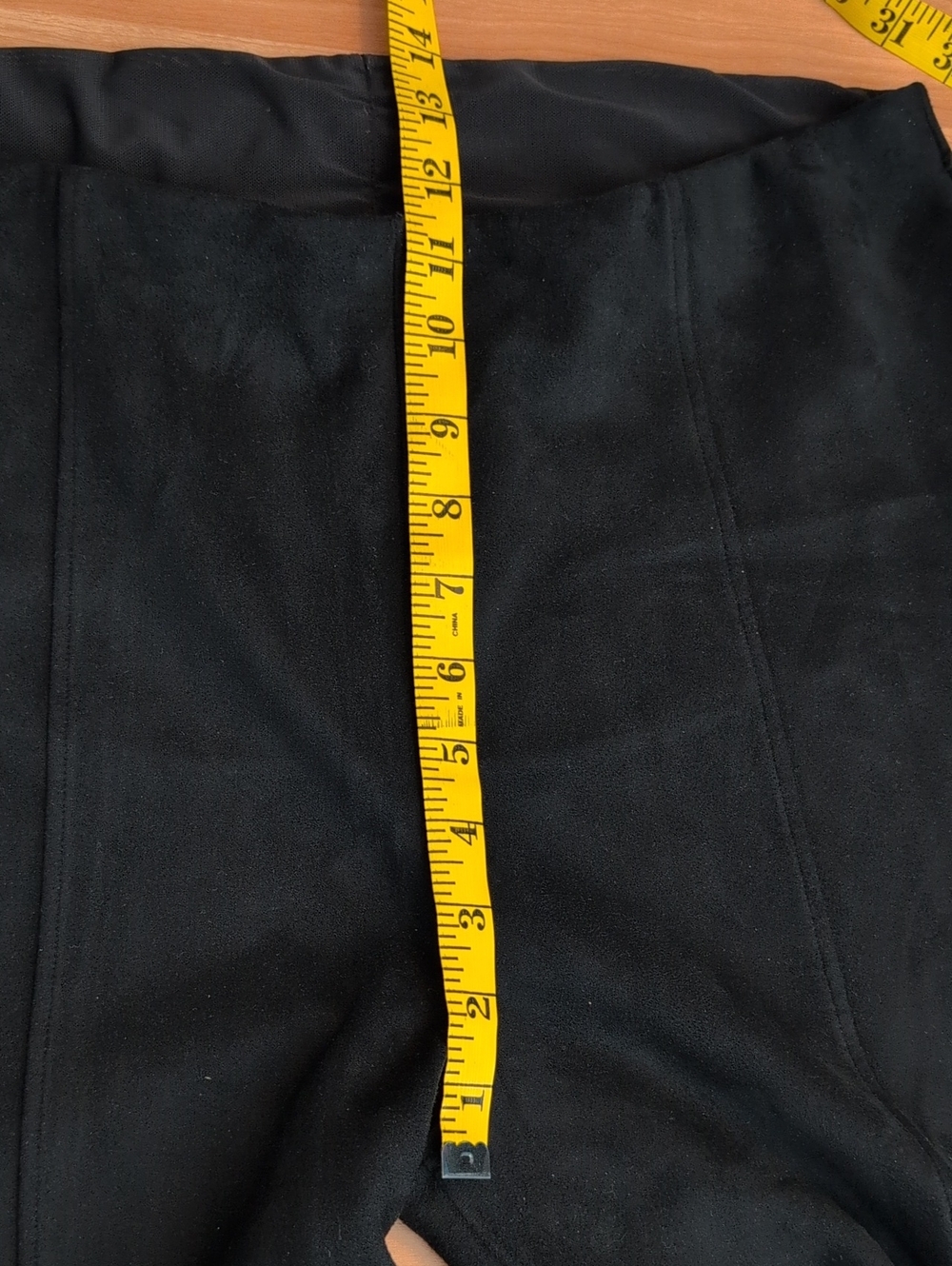 Simply Vera Vera Wang Black Ponte Leggings Size L - Picture 8 of 9